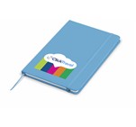 Altitude Omega A5 Hard Cover Notebook Light Blue
